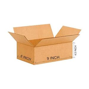 Buy 3-Ply 9×6×4.5 inches Brown Corrugated Boxes