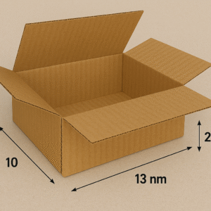 Buy 3-Ply 13×10×2.5 inches Brown Corrugated Boxes