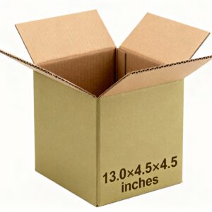 Buy 3-Ply 13.0 x 4.5 x 4.5 Brown Corrugated Box