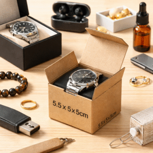 Buy 3-Ply 5×5×6 inches Brown Corrugated Boxes